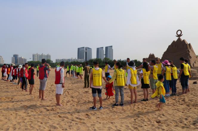 台安五星级型户外沙滩拓展